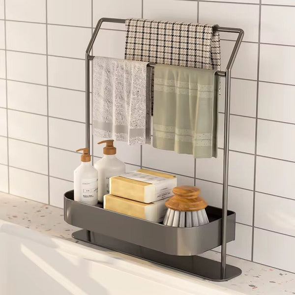 Metallic Sink Caddy — Kitchen Storage & Organisation, Arvani Home Essentials