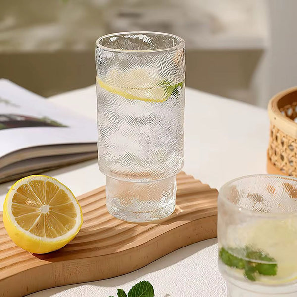 Vintage Iced Glasses — Glass, Arvani Home Essentials