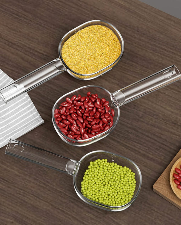 3 pcs set acrylic scoops — Acrylic, Arvani Home Essentials