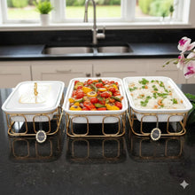 3 in 1 Chaffing dishes/food warmers — Dinnerware, Arvani Home Essentials