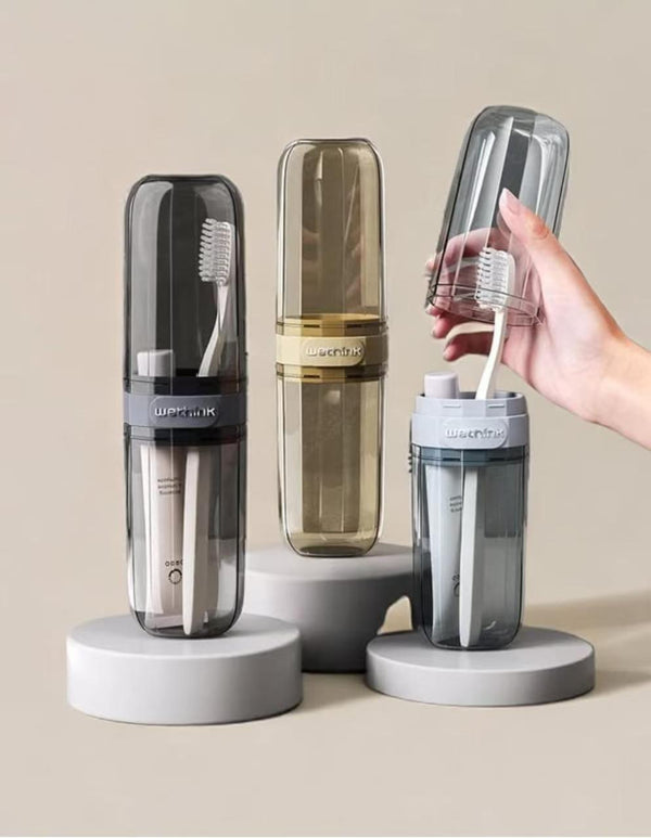 Portable toothbrush Holders — Bathroom & Laundry Storage, Arvani Home Essentials