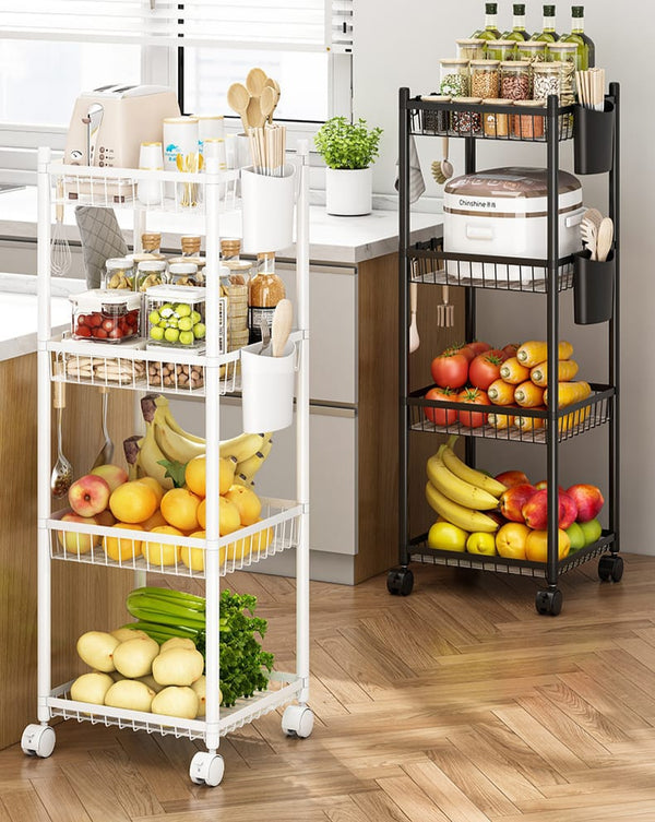 4-Tier Multifunctional Storage Rack — Kitchen Storage & Organisation, Arvani Home Essentials
