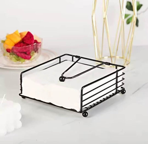 Metallic serviette holder — Dinnerware, Arvani Home Essentials
