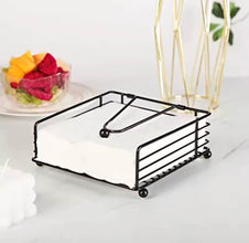 Metallic serviette holder — Dinnerware, Arvani Home Essentials