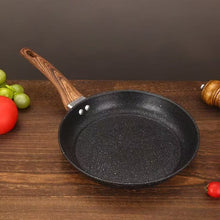 26cm Stone Frying Pan with Double Bottom shown from another angle (Stone)