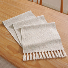 Modern dining table runner shown from another angle (Dinnerware)