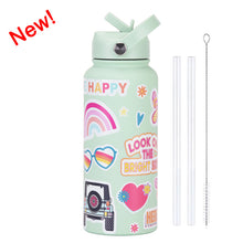Premium Quality Metallic Vacuum Bottle shown from another angle (Food Storage Containers)