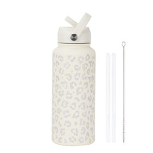 Premium Quality Metallic Vacuum Bottle shown from another angle (Food Storage Containers)