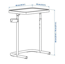 Adjustable Laptop Desk with Cup Holder shown from another angle (Office & Desk Organisation)