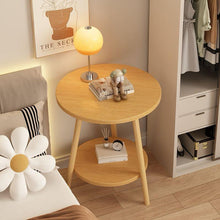 2 Layer Minimalist Nordic Style Coffee side table shown from another angle (Kitchen Storage & Organisation)