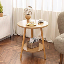 2 Layer Minimalist Nordic Style Coffee side table shown from another angle (Kitchen Storage & Organisation)