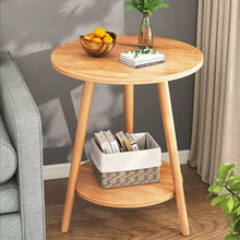 2 Layer Minimalist Nordic Style Coffee side table shown from another angle (Kitchen Storage & Organisation)