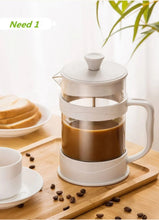 1000ml French Press Coffee Maker — Heat-Resistant Glass & Stainless Steel, Arvani Home Essentials