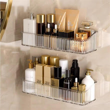 Acrylic wall mounted bathroom organizer — Premium acrylic, Arvani Home Essentials