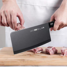 7PC Kitchen Knife Set shown from another angle (Stainless Steel Blades)