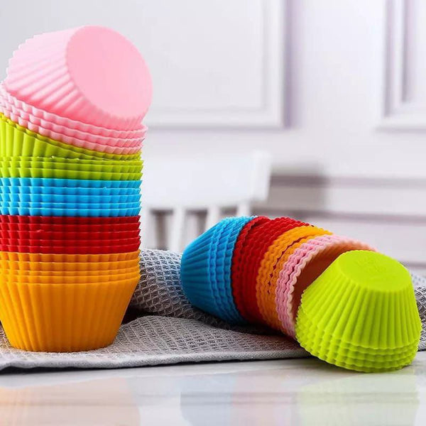 12PC Reusable Silicone Baking Inserts — Food-Grade Silicone, Arvani Home Essentials