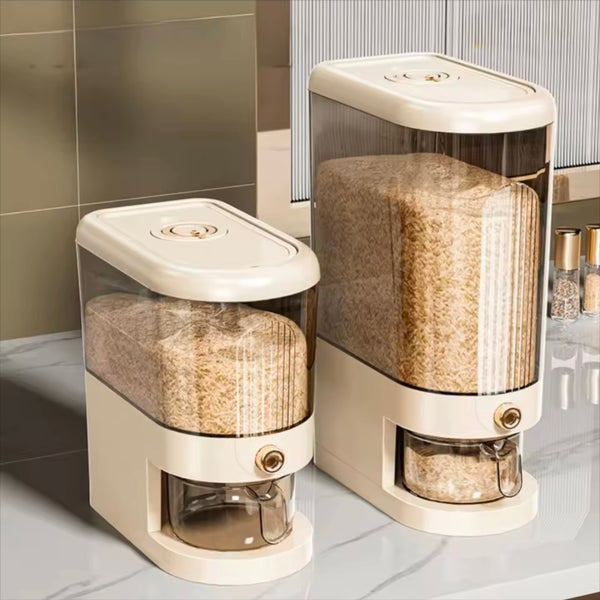 Automatic Rice Dispenser Storage Container — Kitchen Storage & Organisation, Arvani Home Essentials