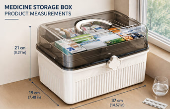 Medicine Storage Box shown from another angle (Fitness & Health)