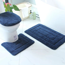 3PC Bathroom Mat Set — Grey, Green, Dark Blue, Beige, Maroon & Brown, Arvani Home Essentials