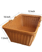 Rattan Picnic Outdoor & Shopping Basket – view 4
