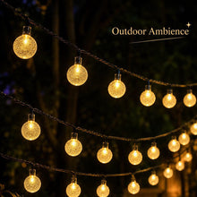 Solar Powered Outdoor Ball Christmas Lights 12M – view 3