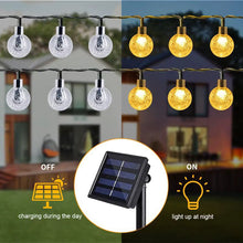 Solar Powered Outdoor Ball Christmas Lights 12M – view 4