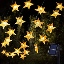 Solar Powered Outdoor Star Fairy Lights 12M – view 3