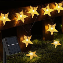 Solar Powered Outdoor Star Fairy Lights 12M – view 2