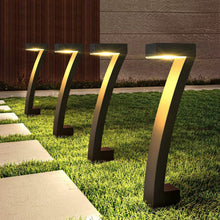 Novelty Christmas Solar Garden Pathway Lights 6-Piece Set – view 2