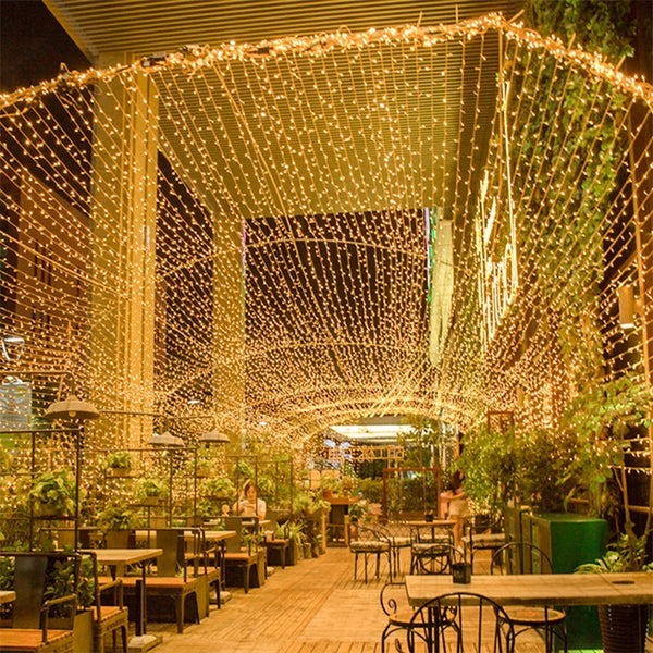 50M Outdoor Commercial LED String Lights