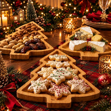 Wooden Christmas Trays & Bamboo Dessert Boards
