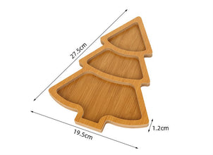 Wooden Christmas Trays & Bamboo Dessert Boards – view 5