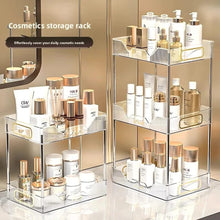 3-and 2-Tier Luxury Clear Countertop Storage Rack