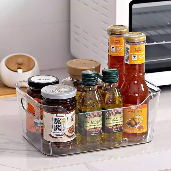 Multi-Purpose Clear Acrylic Storage Organizer Bins