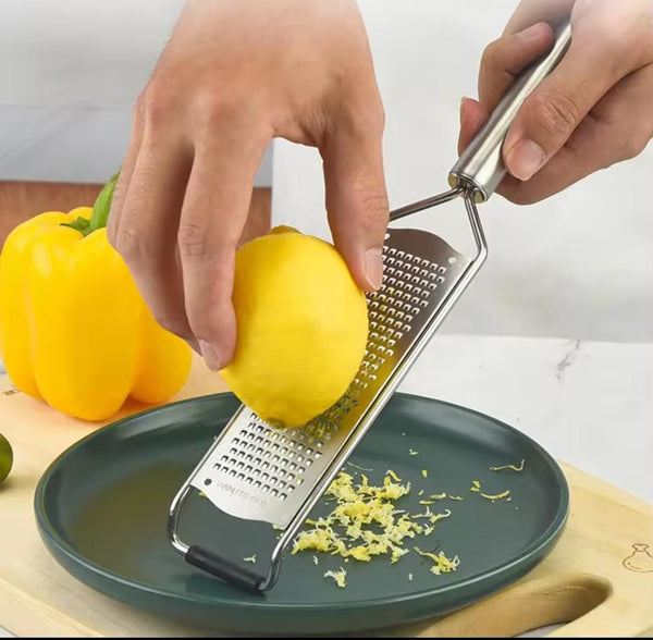 Stainless Steel Grater with Cleaning Brush