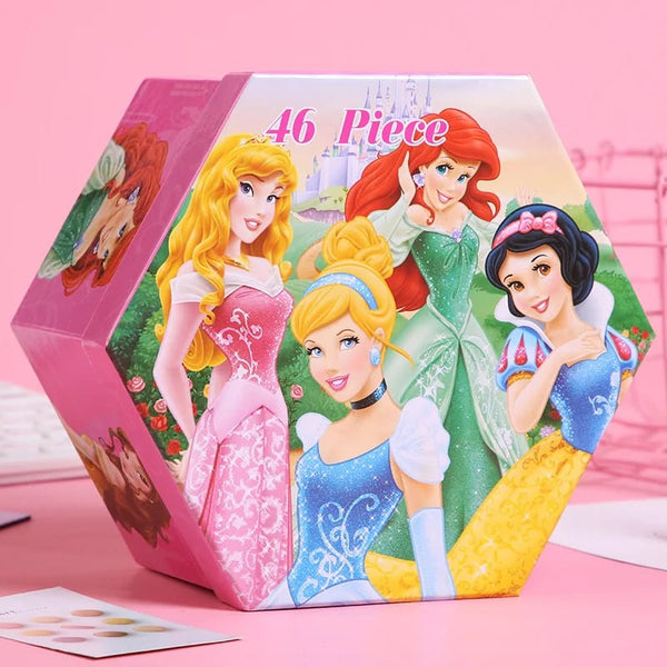 46-Piece Cartoon-Themed Art Set for Kids