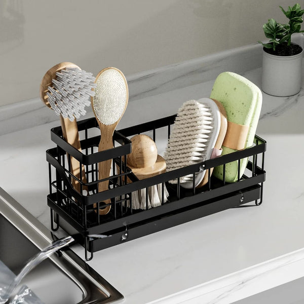 Sink Caddy with Water-Draining Tray