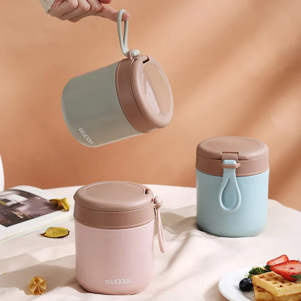 430ml Stainless Steel Insulated Lunch Box