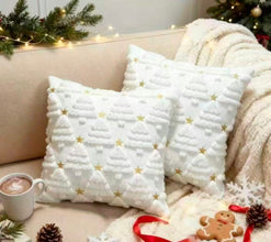 Plush Christmas Cushion Covers