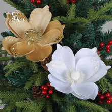 3-Layer Gold Glitter Christmas Flower – view 2