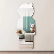 Flexible Dolly-Shaped Acrylic Mirror – 120 × 40cm Peel-and-Stick Wall Mirror