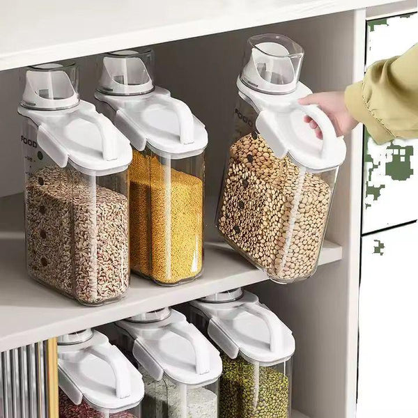 Acrylic airtight cereal storage container — Acrylic, Arvani Home Essentials