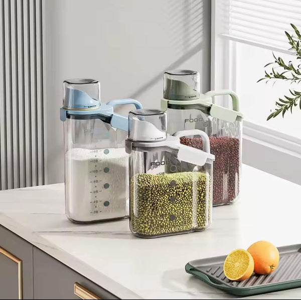 Acrylic Airtight cereal container — Acrylic, Arvani Home Essentials