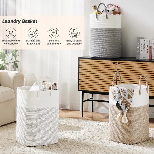Rectangular shape non woven basket — As displayed , Arvani Home Essentials