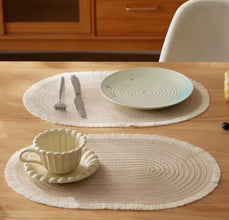 Oval Washable Non-Slip Table Mats – view 2