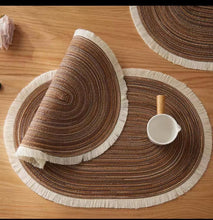 Oval Washable Non-Slip Table Mats – view 3