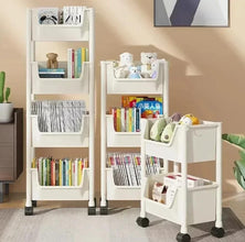 5-Tier Rolling Storage Trolley – view 4
