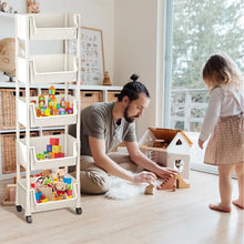 5-Tier Rolling Storage Trolley – view 3