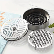 Stainless Steel Mosquito Coil Holder with Lid & Ashtray – view 4