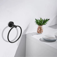 Round Stainless Steel Towel Ring – view 4